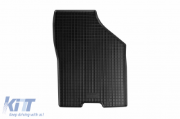 Specific rubber mats suitable for Suzuki Baleno after 2016, 4-piece set, black color-image-6249541