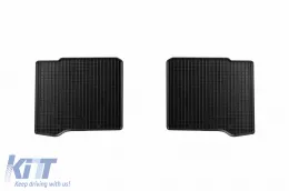 Specific rubber mats suitable for Suzuki Baleno after 2016, 4-piece set, black color-image-6249542