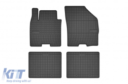 Specific rubber mats suitable for Suzuki Baleno after 2015, 4-piece set, black color - ABFMS6024050