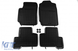 image-27-Specific rubber mats suitable for Suzuki Grand Vitara 2005-2014, 4-piece set, black color