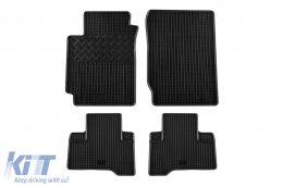 image-69-Specific rubber mats suitable for Suzuki Grand Vitara after 2005, 4-piece set, black color