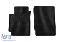 Specific rubber mats suitable for Suzuki Grand Vitara after 2005, 4-piece set, black color-image-6228768