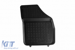 Specific rubber mats suitable for Suzuki Ignis after 2016, 4-piece set, black color-image-6216274