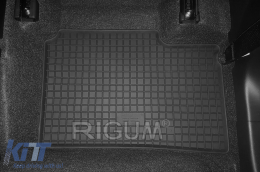 Specific rubber mats suitable for Suzuki Ignis after 2017, 4-piece set, black color-image-6249601