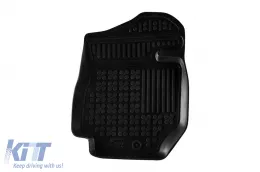 Specific rubber mats suitable for Suzuki Jimny after 2018, 4-piece set, black color-image-6216287