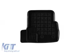 Specific rubber mats suitable for Suzuki Jimny after 2018, 4-piece set, black color-image-6216290