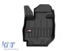 Specific rubber mats suitable for Suzuki Jimny after 2018, 4-piece set, black color, with 24-month warranty-image-6223579