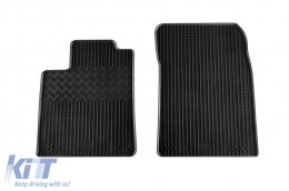 Specific rubber mats suitable for Suzuki Kizashi 2010-2014, 4-piece set, black color-image-6228773