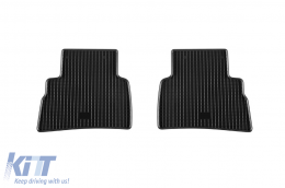 Specific rubber mats suitable for Suzuki Kizashi 2010-2014, 4-piece set, black color-image-6228774