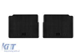 Specific rubber mats suitable for Suzuki S-Cross Hybrid after 2020, 4-piece set, black color-image-6229196