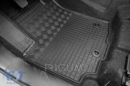 Specific rubber mats suitable for Suzuki S-Cross Hybrid after 2020, 4-piece set, black color-image-6229197