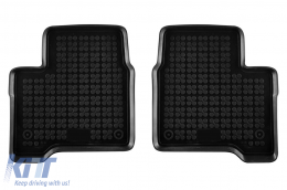 Specific rubber mats suitable for Suzuki Swift after 2017, 4-piece set, black color-image-6216281