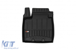 Specific rubber mats suitable for Suzuki Swift hatchback after 2024, 3-piece set, black color, with 24-month warranty-image-6224216