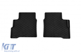 Specific rubber mats suitable for Suzuki Swift after 2024, 4-piece set, black color-image-6229581