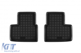Specific rubber mats suitable for Suzuki SX4 2006-2014, 4-piece set, black color-image-6216252