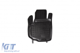 Specific rubber mats suitable for Suzuki SX4 S-Cross after 2013, 4-piece set, black color-image-6216258