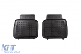 Specific rubber mats suitable for Suzuki SX4 S-Cross after 2013, 4-piece set, black color-image-6216260