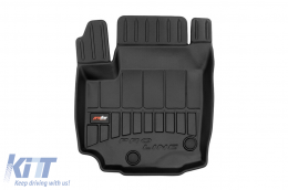 Specific rubber mats suitable for Suzuki SX4 S-Cross hybrid after 2020, 4-piece set, black color, with 24-month warranty-image-6222931