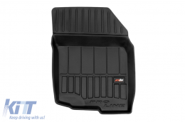 Specific rubber mats suitable for Suzuki SX4 S-Cross hybrid after 2020, 4-piece set, black color, with 24-month warranty-image-6222932