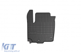 Specific rubber mats suitable for Suzuki SX4 S-cross Mild Hybrid after 2020, 4-piece set, black color-image-6230906
