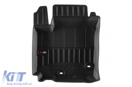 Specific rubber mats suitable for Suzuki Vitara Hybrid after 2020, 4-piece set, black color, with 24-month warranty-image-6224134