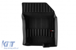 Specific rubber mats suitable for Suzuki Vitara Hybrid after 2020, 4-piece set, black color, with 24-month warranty-image-6224135