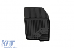 Specific rubber mats suitable for Suzuki Vitara, Vitara Hybrid after 2020, 4-piece set, black color-image-6227243