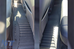 Specific rubber mats suitable for Tesla Model 3 after 2023, 3-piece set, black color, with 24-month warranty-image-6224243