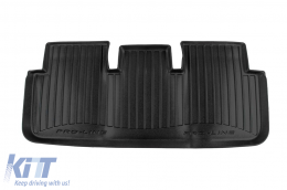 Specific rubber mats suitable for Tesla Model S Liftback after 2021, 3-piece set, black color, with 24-month warranty-image-6223738