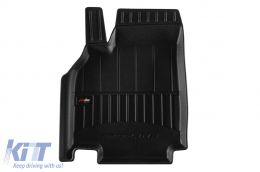 Specific rubber mats suitable for Tesla Model Y after 2025, 3-piece set, black color, with 24-month warranty-image-6224361