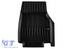 Specific rubber mats suitable for Tesla Model Y after 2025, 3-piece set, black color, with 24-month warranty-image-6224362