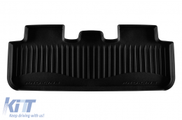 Specific rubber mats suitable for Tesla Model Y after 2025, 3-piece set, black color, with 24-month warranty-image-6224363