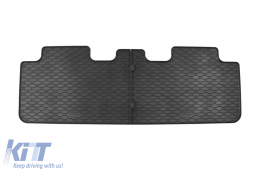 Specific rubber mats suitable for Tesla Model Y 2020-2025, 4-piece set, black color-image-6229343
