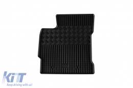 Specific rubber mats suitable for Toyota Auris 2012-2018, 4-piece set, black color-image-6228778