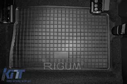 Specific rubber mats suitable for Toyota Auris 2012-2018, 4-piece set, black color-image-6228783