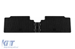 Specific rubber mats suitable for Toyota Auris, Corolla 2006-2012, 5-piece set, black color-image-6228788