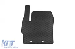 Specific rubber mats suitable for Toyota Aygo X after 2022, 4-piece set, black color-image-6250157