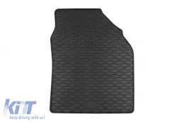 Specific rubber mats suitable for Toyota Aygo X after 2022, 4-piece set, black color-image-6250158