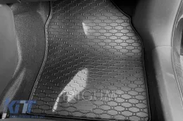 Specific rubber mats suitable for Toyota Aygo X after 2022, 4-piece set, black color-image-6250161