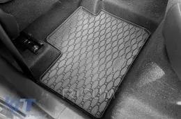 Specific rubber mats suitable for Toyota Aygo X after 2022, 4-piece set, black color-image-6250162