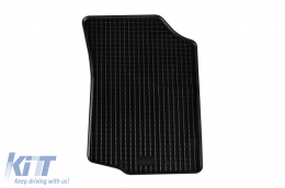 Specific rubber mats suitable for Toyota Aygo after 2014, 4-piece set, black color-image-6249235