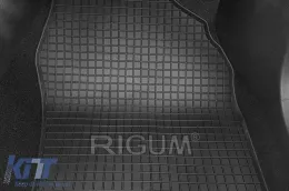 Specific rubber mats suitable for Toyota C-HR after 2016, 4-piece set, black color-image-6228991