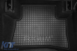 Specific rubber mats suitable for Toyota C-HR after 2016, 4-piece set, black color-image-6228992