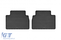 Specific rubber mats suitable for Toyota Camry after 2018, 4-piece set, black color-image-6229408