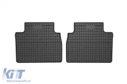 Specific rubber mats suitable for Toyota Camry sedan Hybrid after 2017, 4-piece set, black color-image-6230877