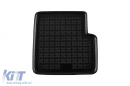 Specific rubber mats suitable for Toyota Corolla 2000-2007, 4-piece set, black color-image-6215142