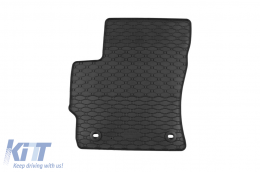 Specific rubber mats suitable for Toyota Corolla Cross after 2022, 4-piece set, black color-image-6229355