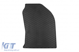 Specific rubber mats suitable for Toyota Corolla Cross after 2022, 4-piece set, black color-image-6229356