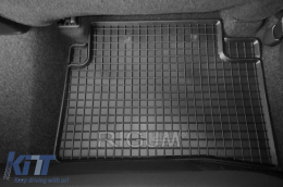 Specific rubber mats suitable for Toyota Corolla, Corolla Hybrid after 2018, Suzuki Swace after 2021, 4-piece set, black color-image-6249871