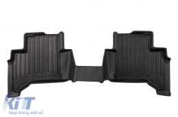 Specific rubber mats suitable for Toyota Land Cruiser J250, after 2024, 3-piece set, black color, with 24-month warranty-image-6224268